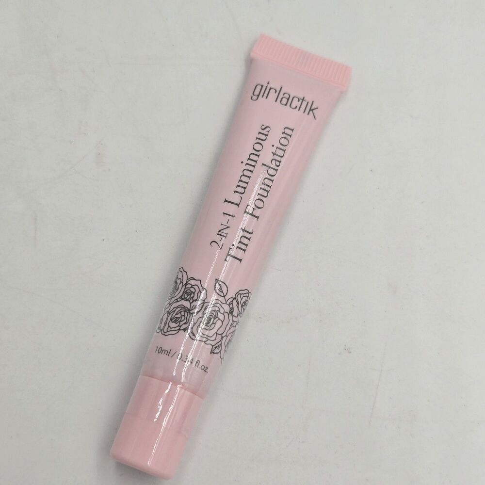 Girlactik 2-in-1 Luminous Tint Foundation In F3 Neutral .34 fl Oz / 10ml Travel
